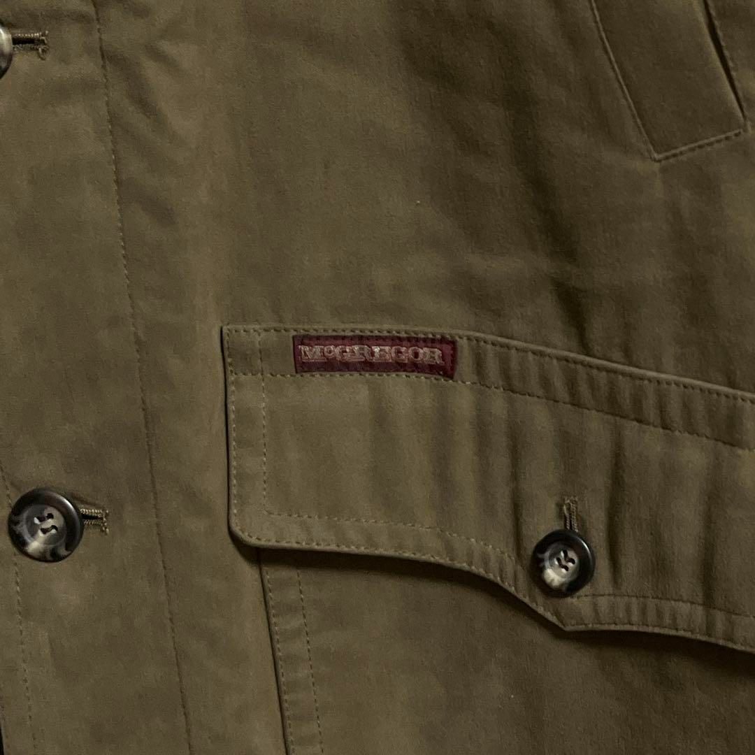 McGREGOR(マックレガー)のMcGREGOR ジャケット カバーオール 裏地 チェック デカロゴ メンズのジャケット/アウター(カバーオール)の商品写真