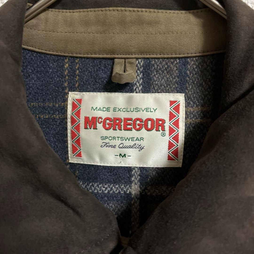 McGREGOR(マックレガー)のMcGREGOR ジャケット カバーオール 裏地 チェック デカロゴ メンズのジャケット/アウター(カバーオール)の商品写真