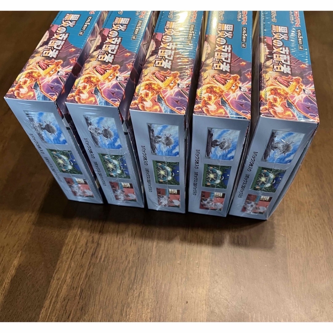 ポケカ 黒炎の支配者 5BOX シュリンクあり ポケカ 黒炎の支配者 5BOX シュリンクあり