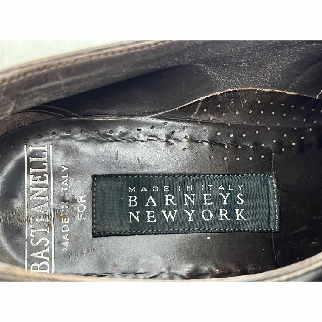 BASTIANELLI BARNEYS NEW YORK 8.5 レザーシューズBARNEYSNEWYORK