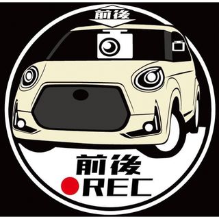 カラー変更可　前後　パッソ　ドラレコ　ドライブレコーダー　ステッカー(車外アクセサリ)