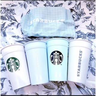 スターバックスコーヒー(Starbucks Coffee)のスターバックス 韓国 2019 ピクニック スタッキング カップ セット(グラス/カップ)