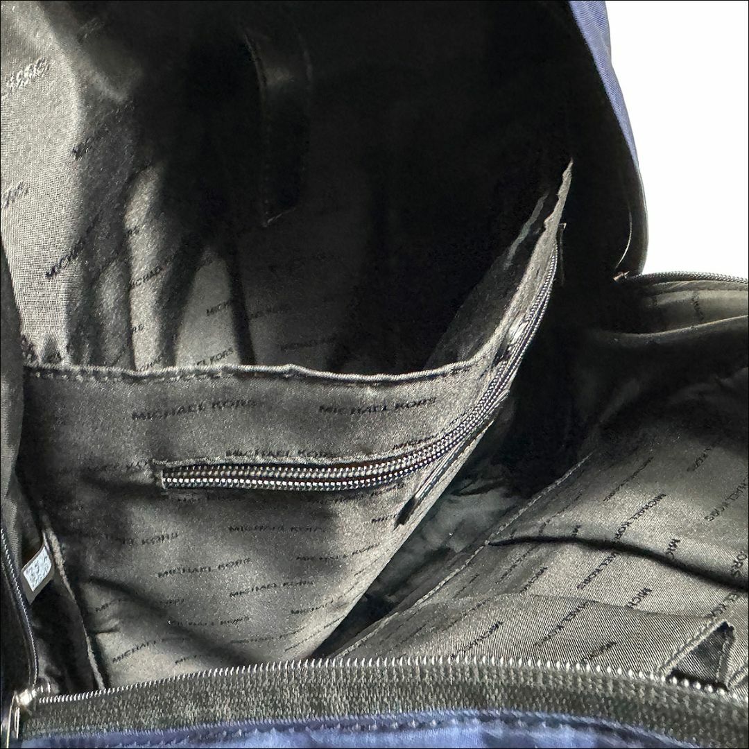 Michael Kors(マイケルコース)のJ3597新品 マイケルコース KENT バックパック ナイロンリュック ブルー メンズのバッグ(バッグパック/リュック)の商品写真