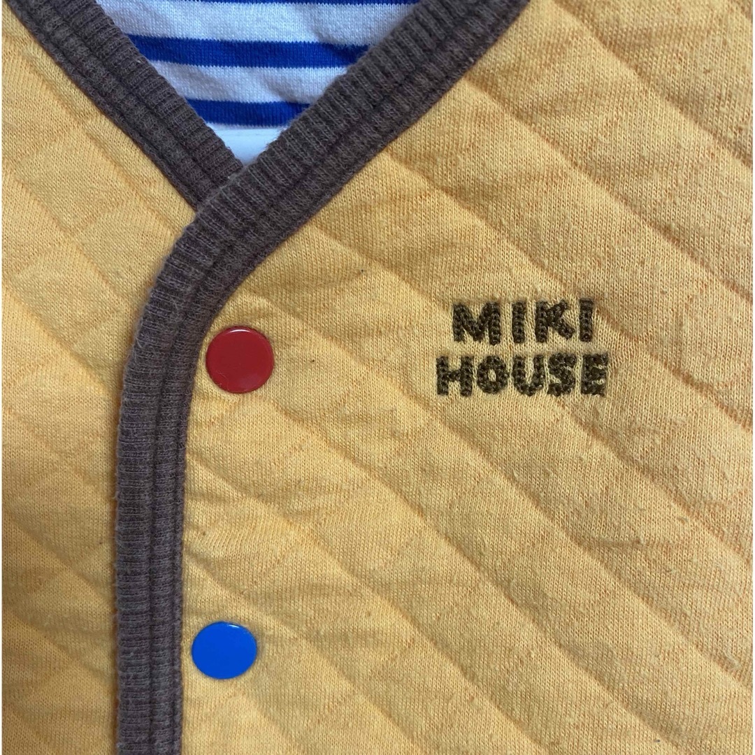 mikihouse(ミキハウス)のmikihouse ベスト 70〜80cm キッズ/ベビー/マタニティのベビー服(~85cm)(ジャケット/コート)の商品写真