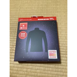 ユニクロ(UNIQLO)の新品　超極暖　ヒートテック　タートルネック　3XL ブラック　メンズ(その他)