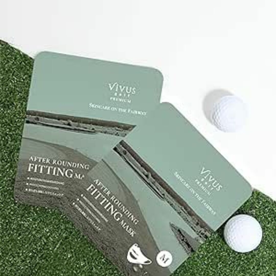 VIVUS GOLF マスクパック5枚セット アフターラウンディングマスク