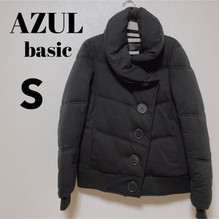 アズールバイマウジー(AZUL by moussy)のAZUL basic 中綿 ダウンジャケット BIGカラー(ダウンジャケット)