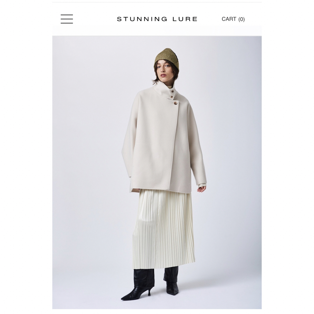 STUNNING LURE - オーバーミドルコートの通販 by とん's shop STUNNING LURE - オーバーミドルコートの通販 by とん's shop