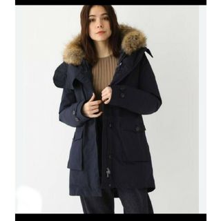 WOOLRICH - WOOLRICH ウールリッチ ダウンコート M 紺 【古着】【中古 ...