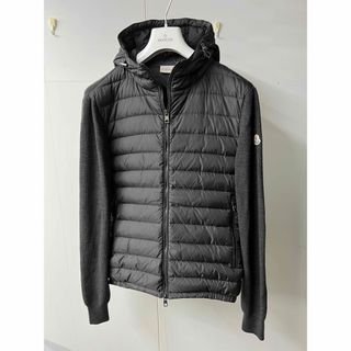 モンクレール(MONCLER)の本日限定価格❗️MONCLER モンクレール 異素材Mixニット×ダウンパーカー(ダウンジャケット)