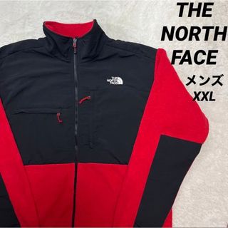 ザノースフェイス(THE NORTH FACE)のTHE NORTH FACE デナリフリース　赤x黒　メンズ XXL(その他)