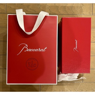 バカラ(Baccarat)のバカラ 超美品 ショップ袋、化粧箱、リボンセット(ショップ袋)