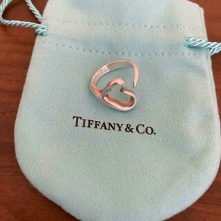 ティファニー(Tiffany & Co.)の大特価🌹Tiffany & Co オープンハートリング(10号)(リング(指輪))