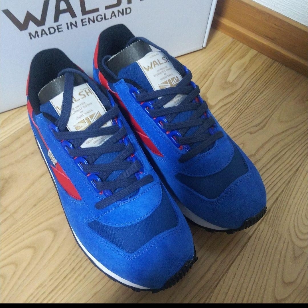 Walsh(ウォルシュ)の新品25300円☆walsh ウォルシュ スニーカー 青 イギリス製 レディースの靴/シューズ(スニーカー)の商品写真