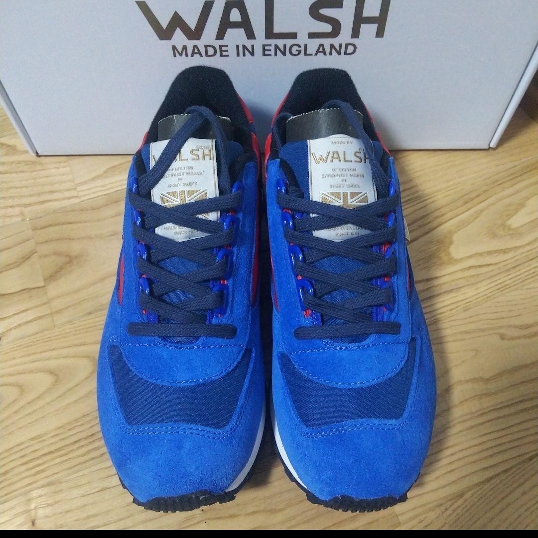Walsh(ウォルシュ)の新品25300円☆walsh ウォルシュ スニーカー 青 イギリス製 レディースの靴/シューズ(スニーカー)の商品写真