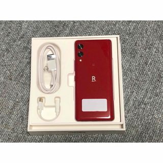 ラクテン(Rakuten)のrakuten hand 5G レッド(スマートフォン本体)