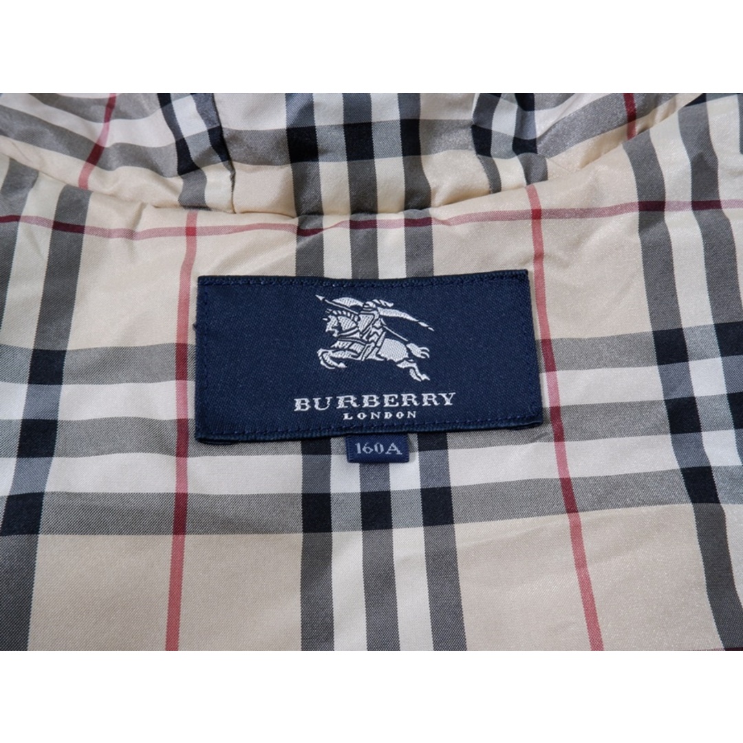 BURBERRY(バーバリー)のBURBERRY LONDONバーバリーロンドン 裏地ノバチェック ラクーンファー付き中綿コート ジャケット【160A】【LCTA73579】 レディースのジャケット/アウター(その他)の商品写真