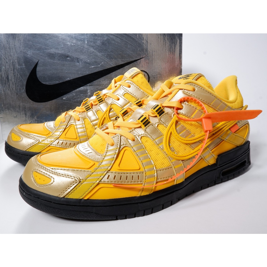 NIKE - NIKEナイキ AIR RUBBER DUNK/OW OFF-WHITE UNIVERSITY GOLDエア