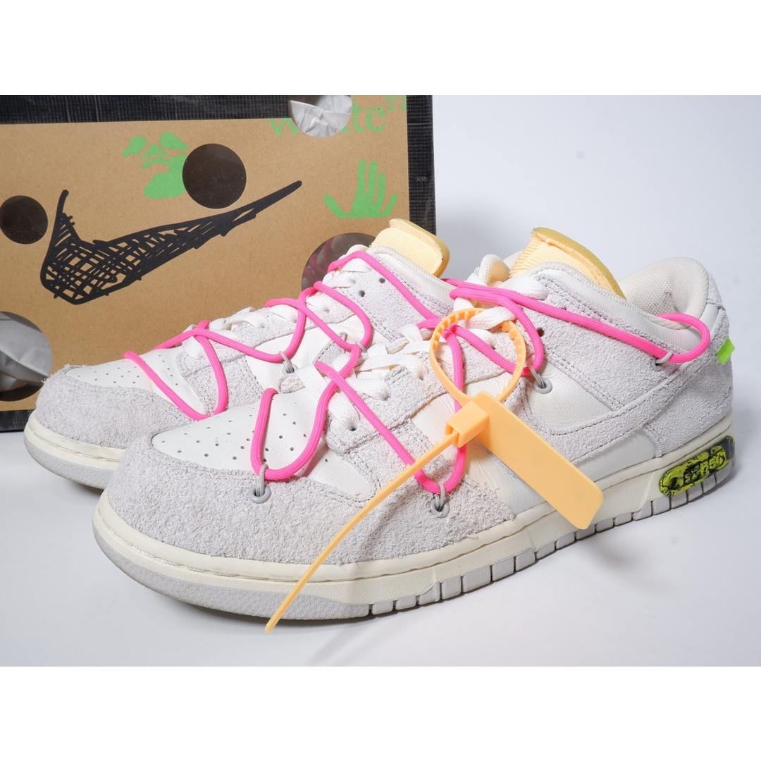 NIKE(ナイキ)のNIKEナイキ ×Off-Whiteオフホワイト DUNK LOWダンクローDJ0950-117【US12(30cm)】【MFWA73469】 メンズの靴/シューズ(その他)の商品写真