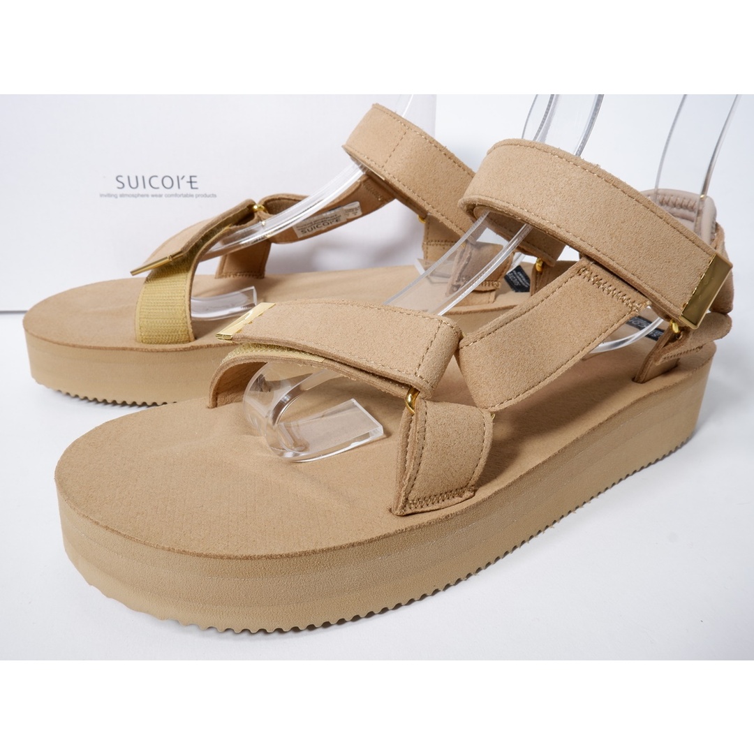DEUXIEME CLASSE - SUICOKEスイコック ドゥーズィエムクラス別注SUEDE SANDALスエードサンダル新品【38(25cm)】【LFWA73389】