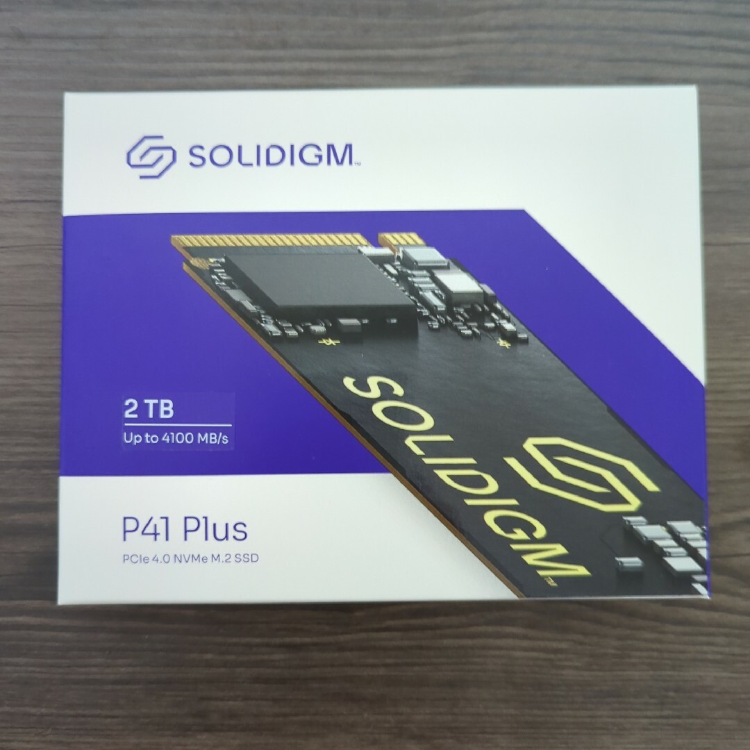 【匿名配送】m.2 SSD solidgim P41Plus 2tbP41Plus