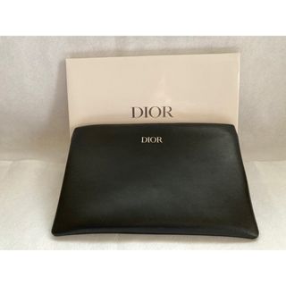 ディオール(Dior)の【Dior】ディオール レザーポーチ プラック 【新品未使用】(ポーチ)