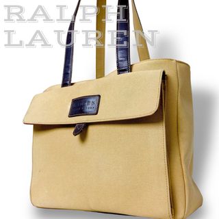 ラルフローレン(Ralph Lauren)のRALPH LAUREN ラルフローレン　トートバッグ　ベージュ　ナイロン(トートバッグ)