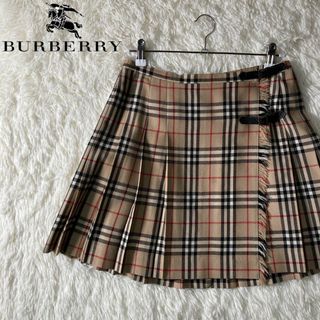 BURBERRY BLUE LABEL - 美品 バーバリーブルーレーベル 巻きスカート BURBERRY BLUE LABEL - 美品 バーバリーブルーレーベル 巻きスカート