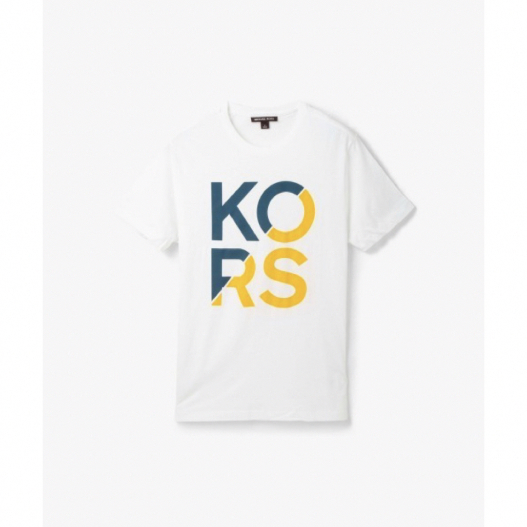 Michael Kors(マイケルコース)のマイケルコース SPLIT STACK LOGO T メンズのトップス(Tシャツ/カットソー(半袖/袖なし))の商品写真