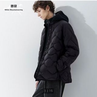 ユニクロ(UNIQLO)のユニクロ×ホワイトマウンテニアリング　リサイクルハイブリッドダウンジャケット(ダウンジャケット)