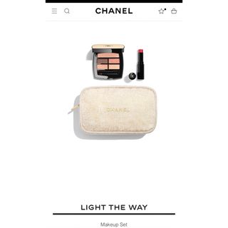 シャネル(CHANEL)の【新品未使用】シャネル　アイシャドウ・リップセット(コフレ/メイクアップセット)