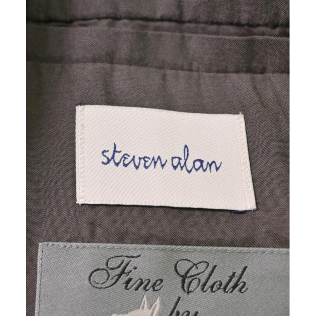 steven alan(スティーブンアラン)のsteven alan スティーブンアラン ステンカラーコート M 茶 【古着】【中古】 メンズのジャケット/アウター(ステンカラーコート)の商品写真