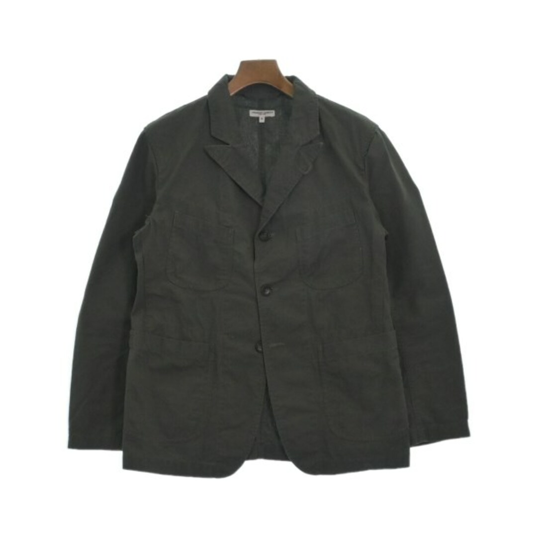 Engineered Garments(エンジニアードガーメンツ)のEngineered Garments カジュアルジャケット S カーキ 【古着】【中古】 メンズのジャケット/アウター(テーラードジャケット)の商品写真