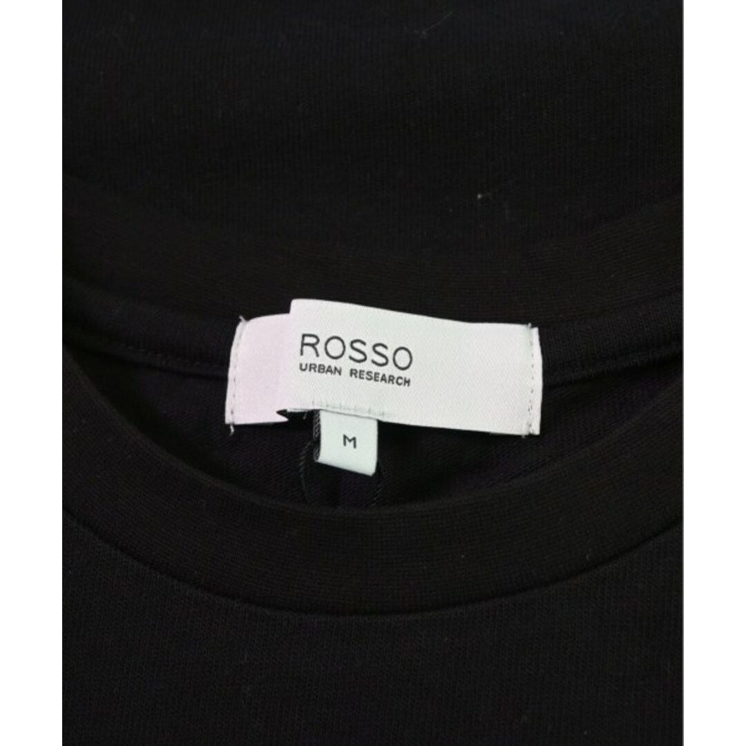 ROSSO(ロッソ)のROSSO ロッソ Tシャツ・カットソー M 黒 【古着】【中古】 メンズのトップス(Tシャツ/カットソー(半袖/袖なし))の商品写真