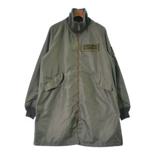 ヒステリックグラマー(HYSTERIC GLAMOUR)のHYSTERIC GLAMOUR ヒステリックグラマー コート F カーキ 【古着】【中古】(その他)