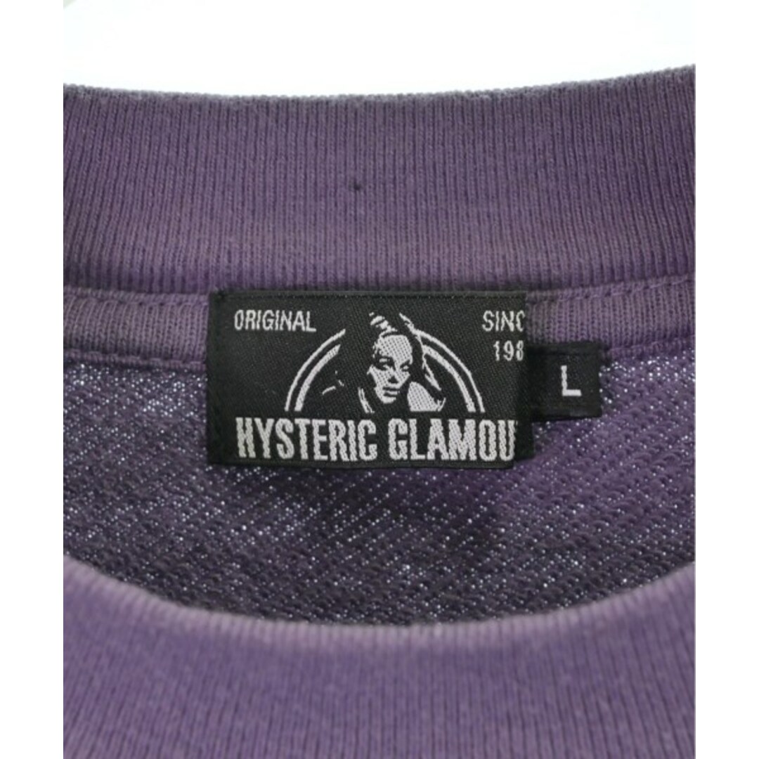 HYSTERIC GLAMOUR(ヒステリックグラマー)のHYSTERIC GLAMOUR Tシャツ・カットソー L 紫 【古着】【中古】 メンズのトップス(Tシャツ/カットソー(半袖/袖なし))の商品写真