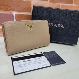 プラダ(PRADA)のPRADA☆鑑定済☆サフィアーノ 1ML225 CAMMEO プラダ財布(財布)