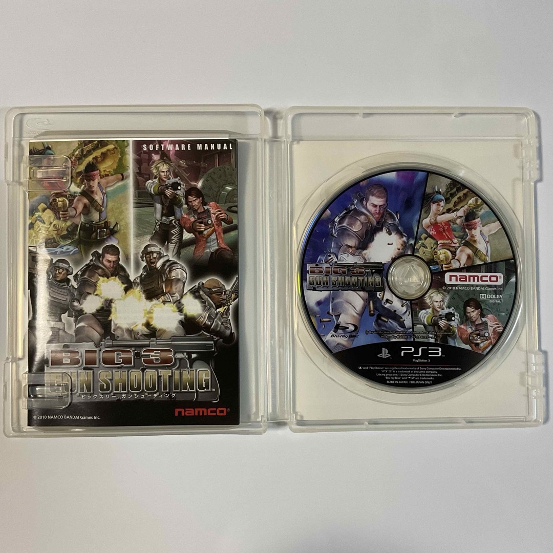 PlayStation3 - ビッグ3 ビッグスリー ガンシューティング BIG PlayStation3 - ビッグ3 ビッグスリー ガンシューティング BIG
