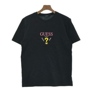 ゲス(GUESS)のGUESS ゲス Tシャツ・カットソー L 黒 【古着】【中古】(Tシャツ/カットソー(半袖/袖なし))