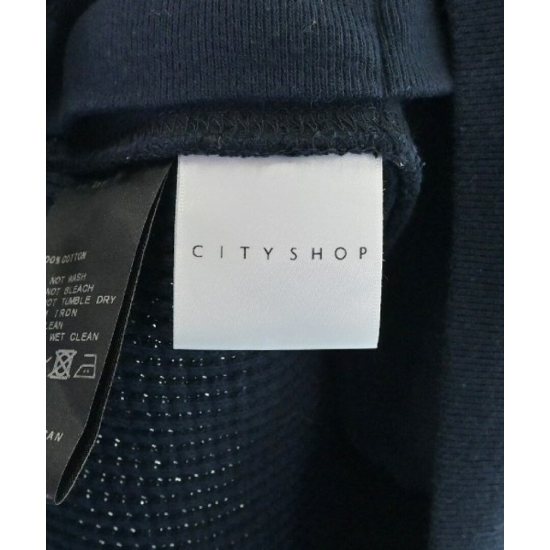 CITYSHOP(シティショップ)のCITYSHOP シティーショップ Tシャツ・カットソー F 紺 【古着】【中古】 レディースのトップス(カットソー(半袖/袖なし))の商品写真