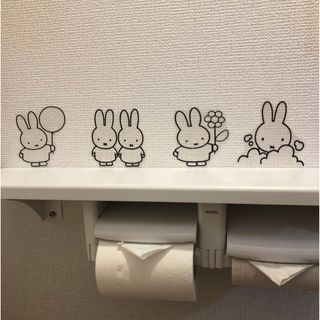 シマムラ(しまむら)のミッフィー　ミッフィ　miffy MIFFY ウォールステッカー  ステッカー(その他)