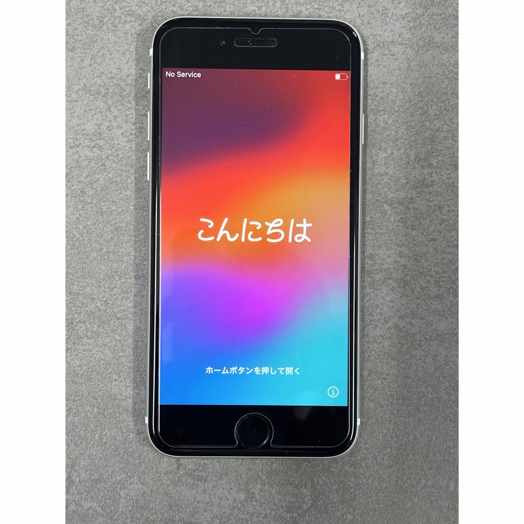 iPhone SE代2世代64G ホワイト　simフリースマホ/家電/カメラ