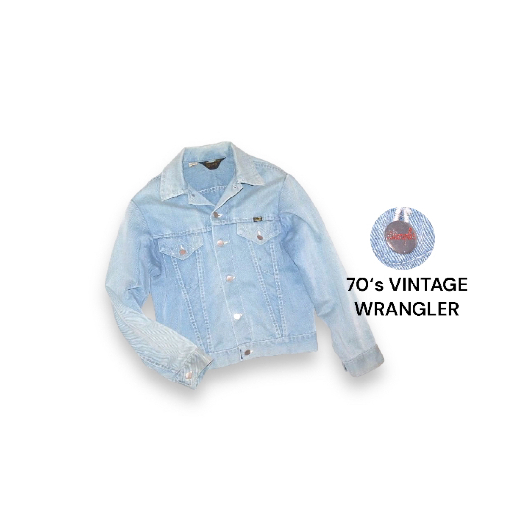 Wrangler(ラングラー)の▪️70’s【WRANGLER】127MJ メンズのジャケット/アウター(Gジャン/デニムジャケット)の商品写真