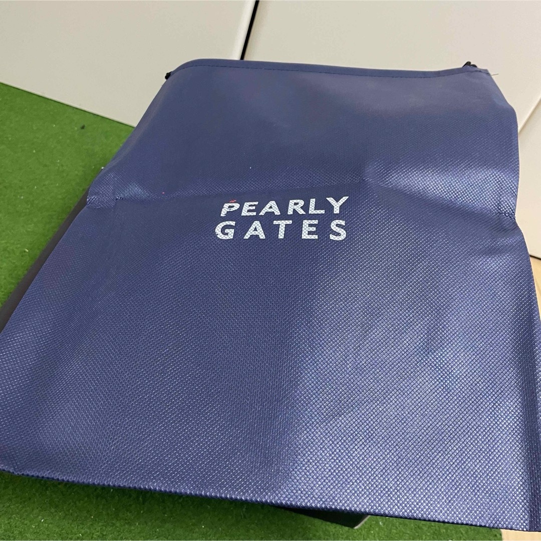 PEARLY GATES(パーリーゲイツ)の正規本物【新品未使用品】パーリーゲイツ★サイドロゴミドルカットシューズ　24.0 スポーツ/アウトドアのゴルフ(シューズ)の商品写真