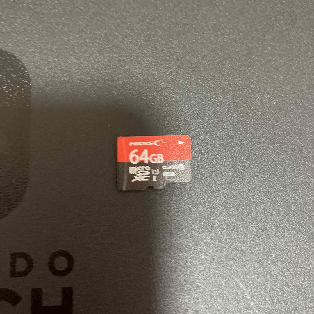 Nintendo Switch(ニンテンドースイッチ)のニンテンドースイッチ本体(箱なし)＆マイクロSDカード64GB エンタメ/ホビーのゲームソフト/ゲーム機本体(家庭用ゲーム機本体)の商品写真