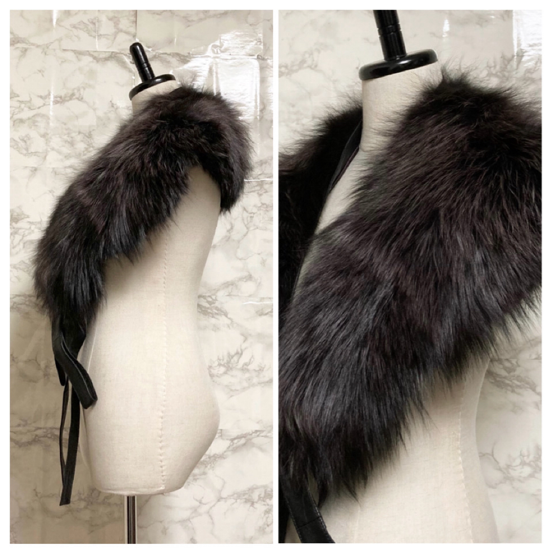 CELINE - 【新品タグ付き】CELINE フォックスファー(北極狐 CELINE - 【新品タグ付き】CELINE フォックスファー(北極狐