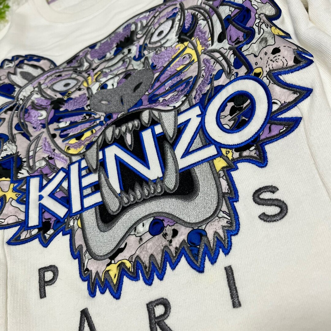 KENZO ケンゾー ワンピース スウェット   虎 トラ タイガー 刺繍