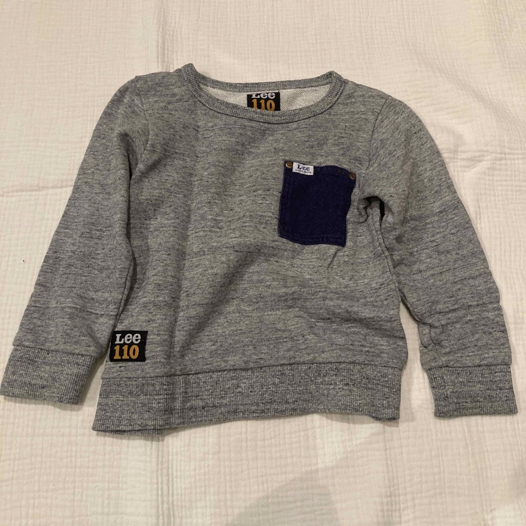 Lee(リー)のLee スウェット　トレーナー　110 キッズ/ベビー/マタニティのキッズ服男の子用(90cm~)(Tシャツ/カットソー)の商品写真