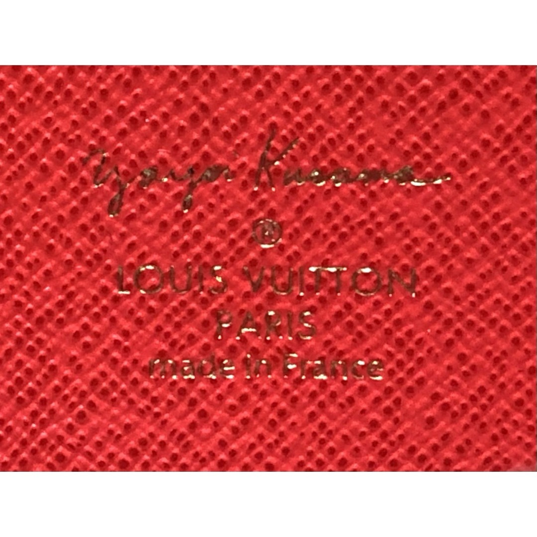 LOUIS VUITTON(ルイヴィトン)の未使用☆ルイヴィトン　草間彌生　モノグラム パンプキンドット　赤　M60450 レディースのファッション小物(財布)の商品写真
