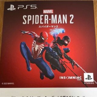 PS5 スパイダーマン2  プロダクトコード(家庭用ゲームソフト)